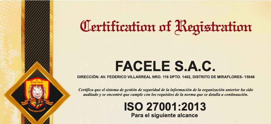 ¡Renovamos la Certificación ISO-27001! 3